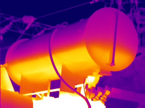 红外热像仪应用于柴油测温