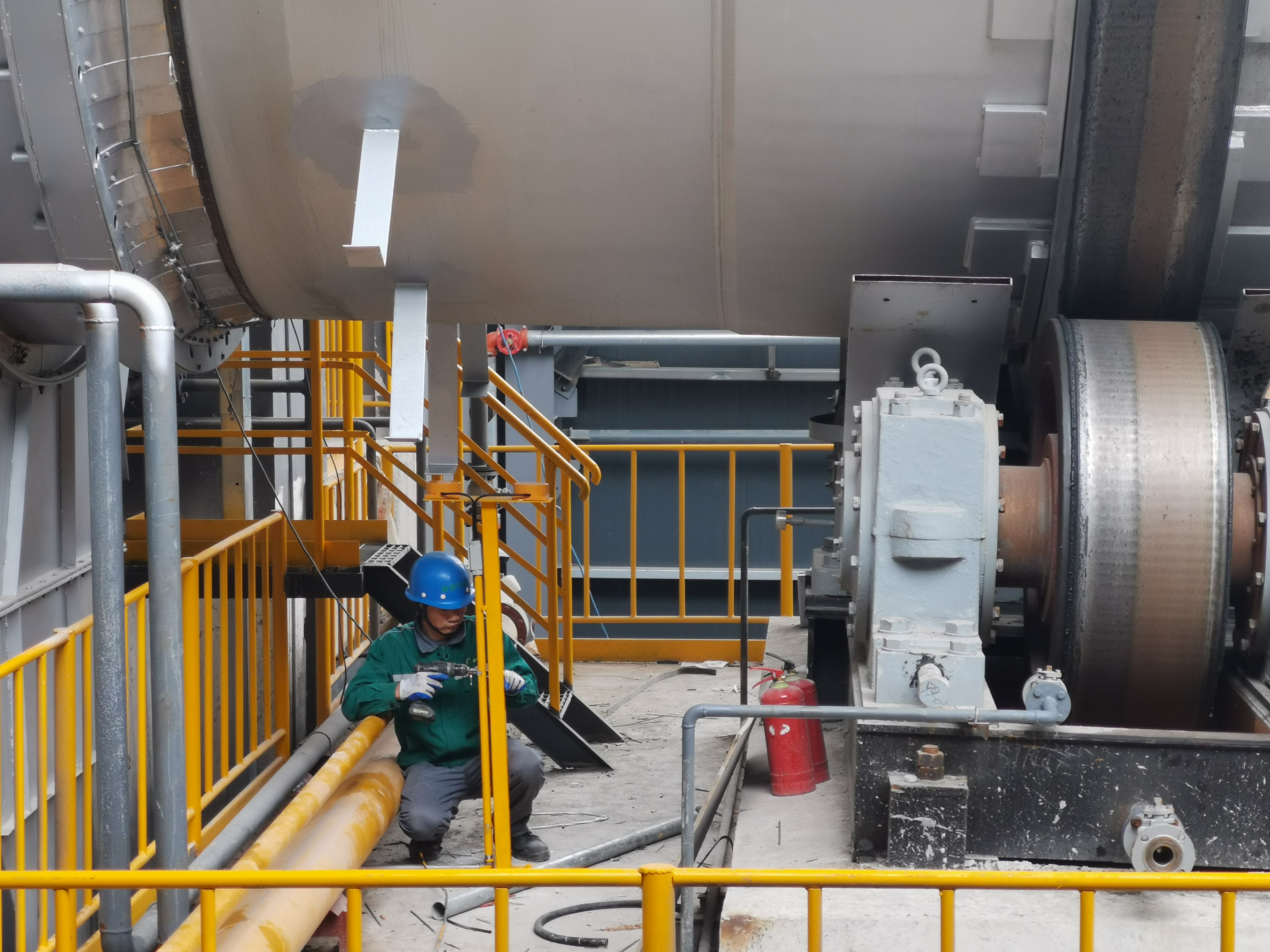 危废回转窑装红外热像仪