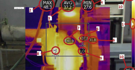 柴油50%负载条件下储油罐温度分布