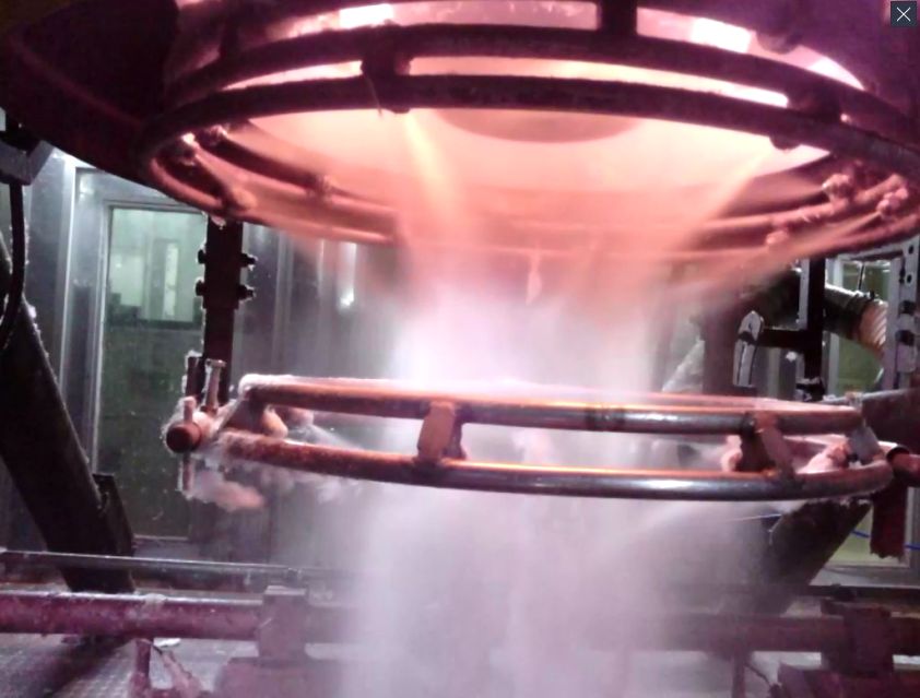 红外热成像技术在玻璃纤维拉丝冷却浸润环节的应用