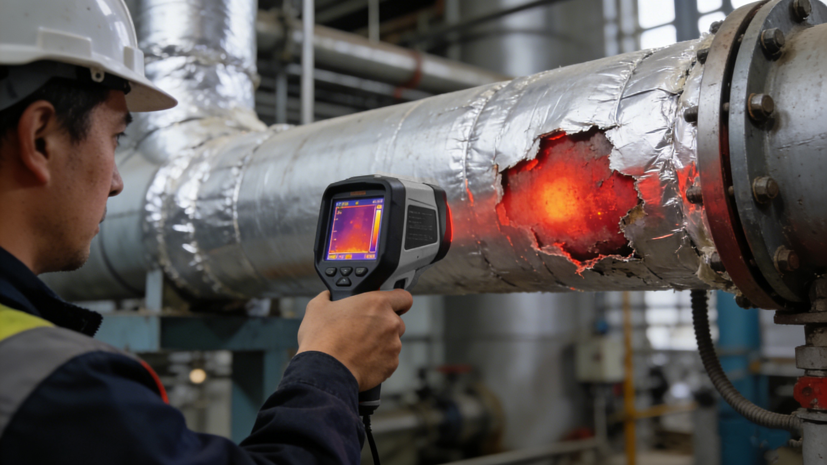 红外热像仪助力能源损耗分析与优化